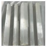 Mixed Mineral Specimens Selenite Quartz and Polished Stones