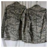 US Air Force ABU Camouflage Uniform Lot Jacket Pants Military Digital Camo