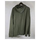Tommy Jeans Hoodie Men’s XXXL Green Pullover Long Sleeve Logo Sweatshirt