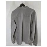Patagonia Quarter Zip Fleece Pullover Men’s Large Gray Lightweight Jacket