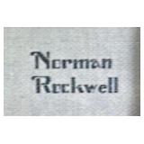 Norman Rockwell Jockey Print Framed Horse Racing Art