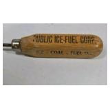 Vintage Railroad Spikes and Ice Pick