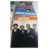 Vinyl Record Lot Marvin Gaye Queen Roger Miller Mixed Albums