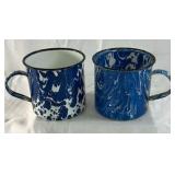 Enamelware Coffee Mug Lot