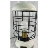 Hearth & Hand with Magnolia Table Lamp – Metal Cage Design White Base