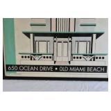 Imperial Hotel Miami Beach Poster – Framed Art Deco Style Print