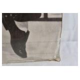 Elvis Presley Poster – Black & White Jailhouse Rock Pose Wall Art
