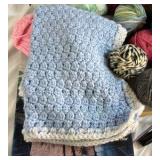 Yarn and Knitting Supplies Lot