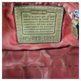 Coach Brown Leather Shoulder Bag