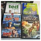 Assorted Workout and Movie DVD Bundle