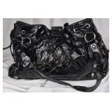 Apt. 9 Black Patent Shoulder Bag
