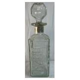 Cut Glass Decanter and Bottle Assortment