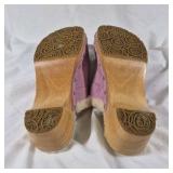 UGG Australia Suede Clog Slippers Size 9