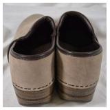 Dansko Slip-On Clog Shoes Neutral Tone
