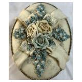 San Francisco Music Box Company Floral Trinket Box