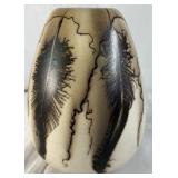 Horsehair Pottery Vase