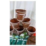 Football Party Supplies Lot Buckets Tablecloth Cups Decorations