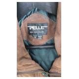 Pelle Leather Jacket Men’s Brown Western Style Coat