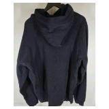 Abercrombie & Fitch Hoodie Men’s XL Gray Pullover Sweatshirt Logo 58