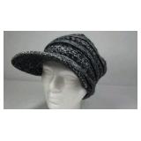 Lot of Women’s Hats Mixed Styles Knit Tweed Animal Print Caps