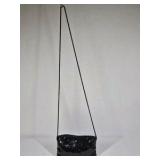 Vintage Sequin Clutch Purse Multicolor Beaded Evening Bag Shoulder Strap