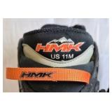 HMK Snowboard Boots – Black Lace-Up Design US 11M