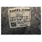 Sorel Winter Boots – Tan Leather and Rubber Lace-Up Size 5