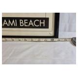 Imperial Hotel Miami Beach Poster – Framed Art Deco Style Print