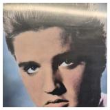 Elvis Presley Framed Poster Rock N Roll Icon Wall Art Portrait Print