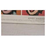 Andy Warhol Marilyn Monroe Poster – Pop Art Portrait Print