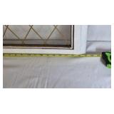 Vintage Wood Window Frame Diamond Lattice Farmhouse Wall Decor