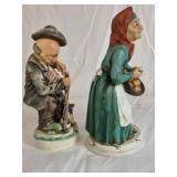 Hand Painted Ceramic Figurines