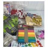 Mixed Craft Supplies Lot