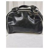 Playboy Black Faux Leather Handbag
