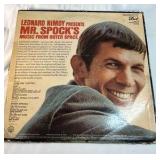 Star Wars and Star Trek Sci-Fi Record Album Lot