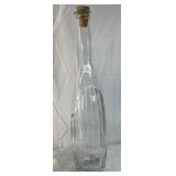 Cut Glass Decanter and Bottle Assortment
