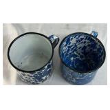 Enamelware Coffee Mug Lot