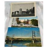 Vintage Postcard Lot Scenic Travel Bridge City Views Mixed