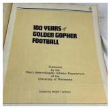 1981 Golden Gopher Football 100 Years Program Minnesota