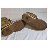 Sorel Winter Boots – Tan Leather and Rubber Lace-Up Size 5