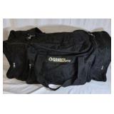 Gander Mountain Duffel Bag – Black Nylon Multi-Pocket Travel Bag