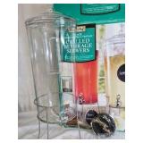 Chilled Beverage Servers with Stand – Tritan Drink Dispensers