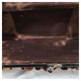 Brown Sequin Clutch Evening Purse