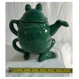 Ganz Frog Teapot With Matching Mug