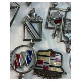Vintage Car Emblem Hood Ornament Badge Lot
