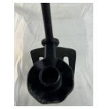 Wall Mount Candle Holders – Black Metal Fork and Spoon