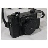 Vintage Argus 13MP Digital Camera & Konica Auto Focus Film Camera w/ Case Lot