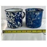 Enamelware Coffee Mug Lot