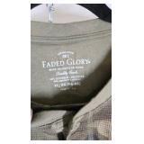 Men’s Thermal Shirt Lot XL Long Sleeve Waffle Knit Henley GAP Old Navy Bundle