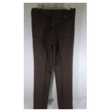 Vintage Wrangler Mens Brown Pants 34x36 Regular Fit USA Made Straight Leg